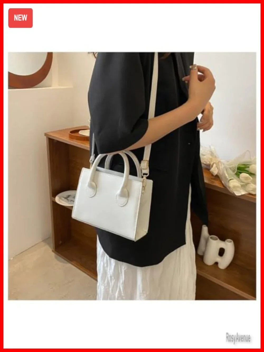 Patent Leather Clutch Purse Mini Shoulder Bag Evening Bag